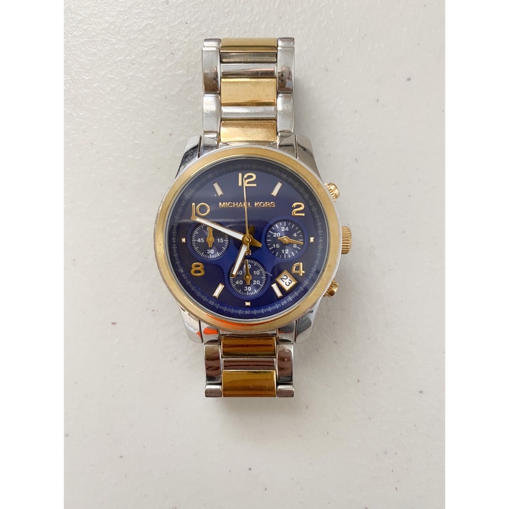 Michael Kors Watch With Navy Face